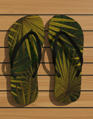 Verdant flip flops