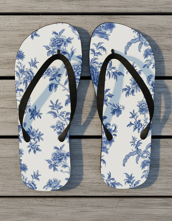 Flip Flops in Porcelain