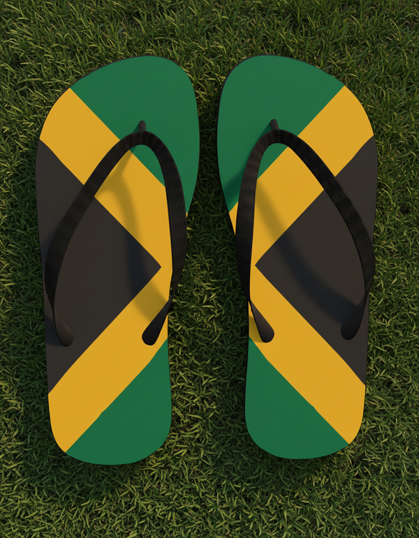 Jamaican Collection flip flops