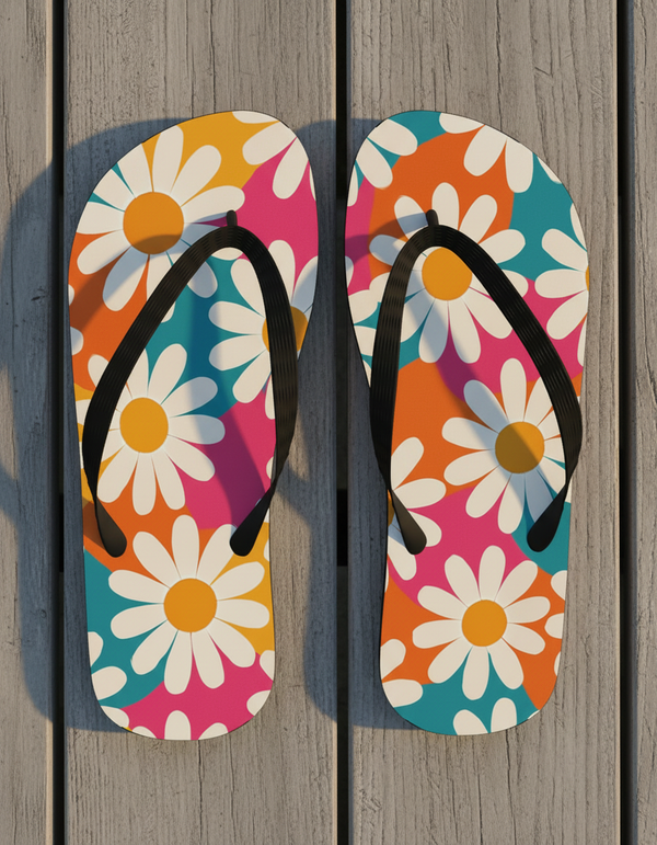 Daisy Collection flip flops