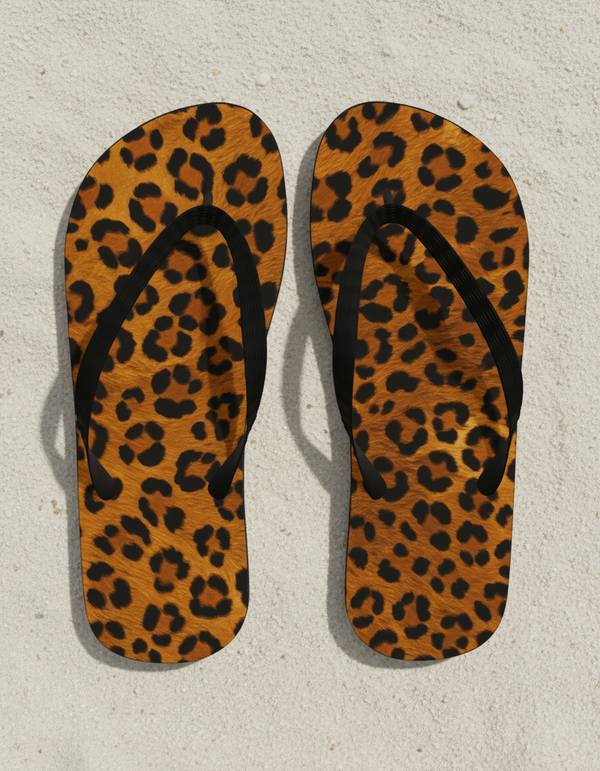 Jungle Vibes Stalk Flip Flops