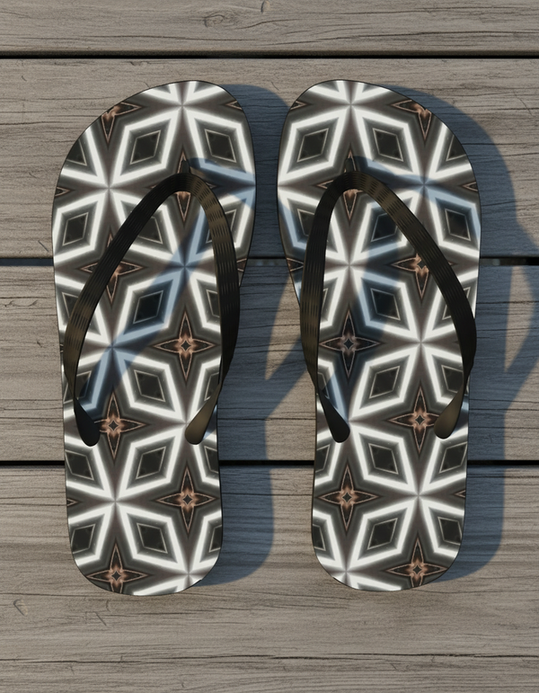 Rose Graphic Collection flip flops