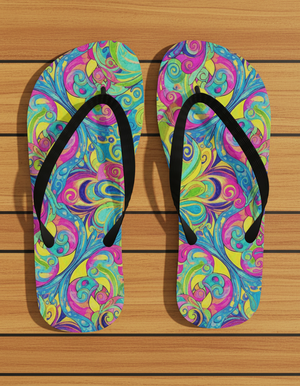 Iridescence Flip Flops Flip Flops — Dripper