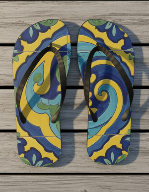 Talavera Collection flip-flops