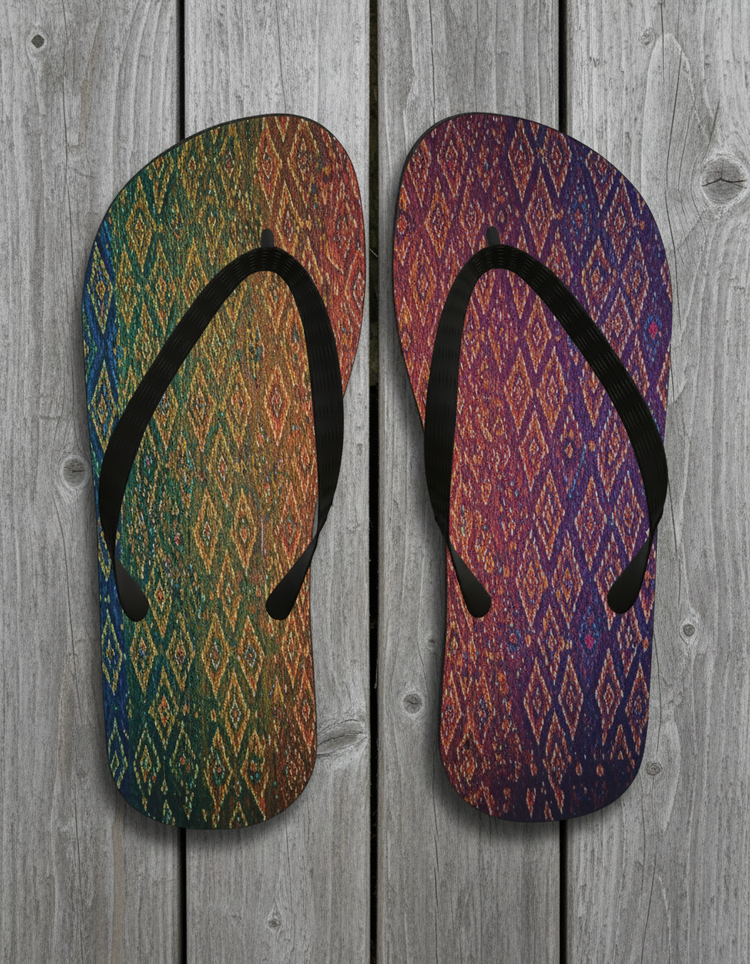 Jasmine flip flops