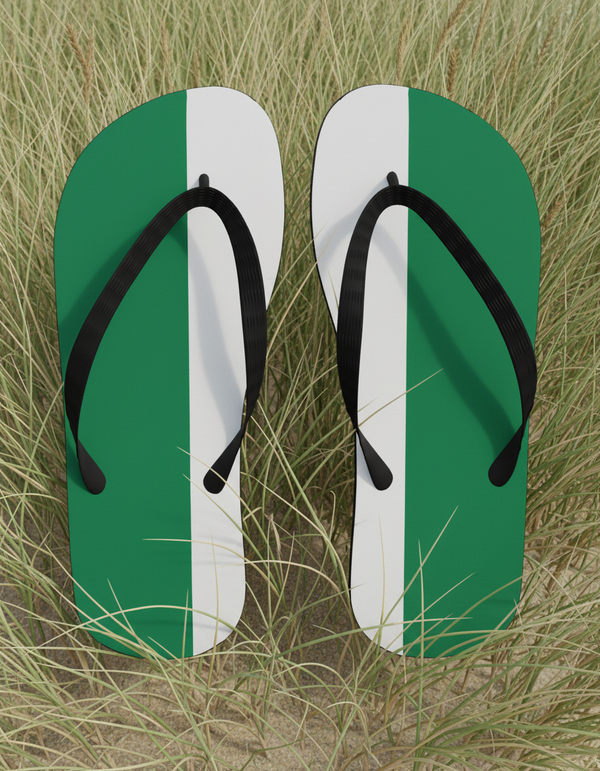 Nigerian Collection flip flops