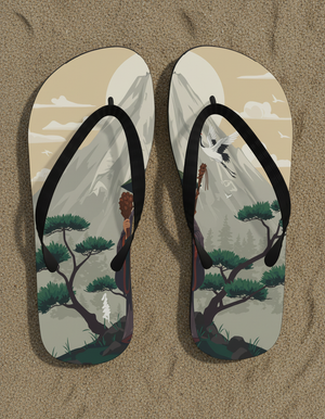 Mountain Hermit flip-flops