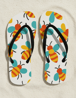 Honeycomb flip flops