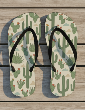 Prickly flip flops