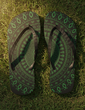 Abrahamic Collection flip-flops