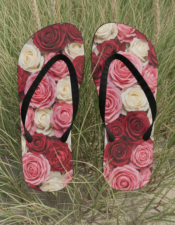Rose Collection flip flops