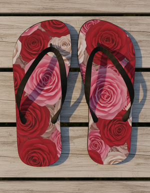 Bouquet flip flops