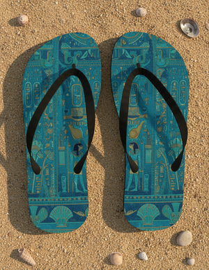 Ankh Flip Flops Flip Flops — Dripper