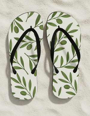 Verdant flip flops