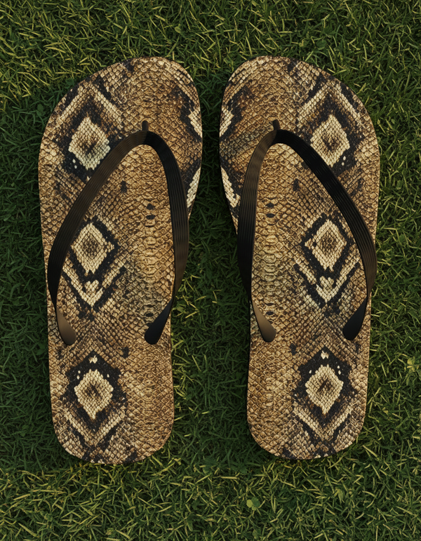 Snake Collection flip flops