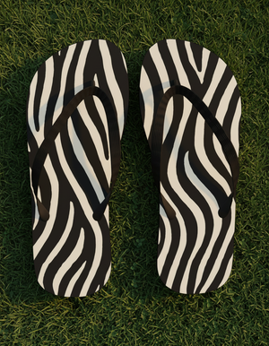 Stripes Flip Flops Flip Flops — Dripper