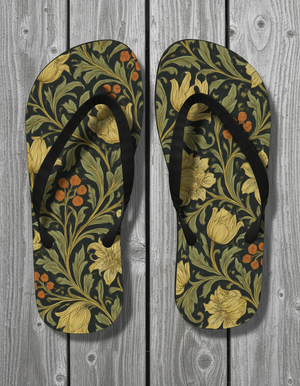 Thistle flip flops