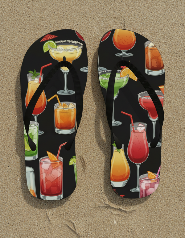 Cocktail Collection flip flops