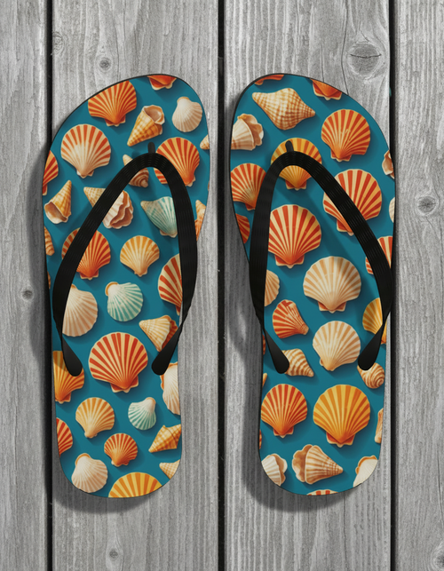 Coral Flip Flops Flip Flops — Dripper
