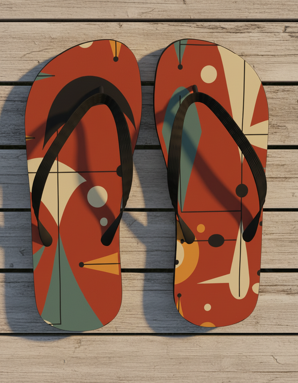 Mid-century Collection flip flops