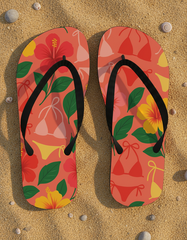 Flip Flops in Lagoon