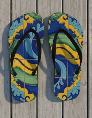 Azulejo Flip Flops Flip Flops — Dripper