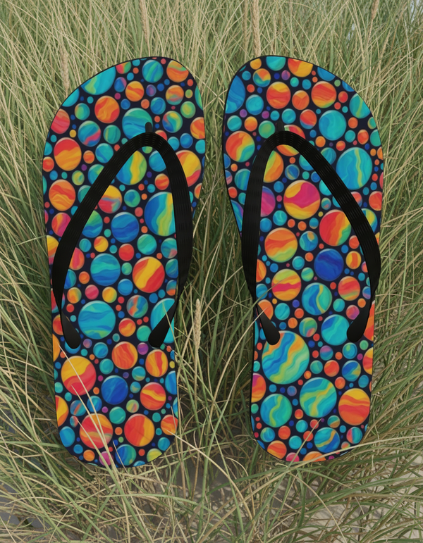 Opal Collection flip flops
