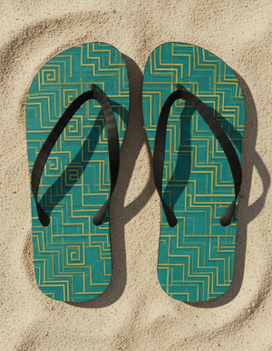 Greek Collection flip-flops