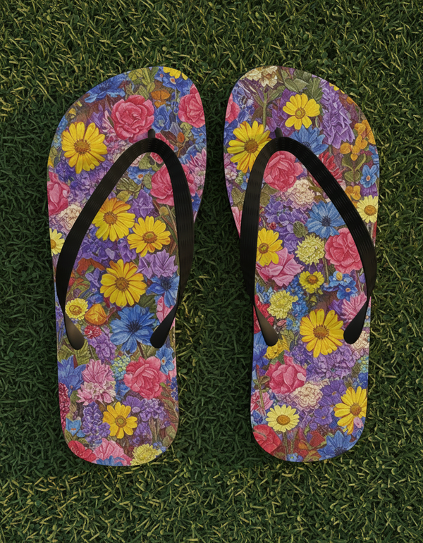 Flip Flops in Meadow