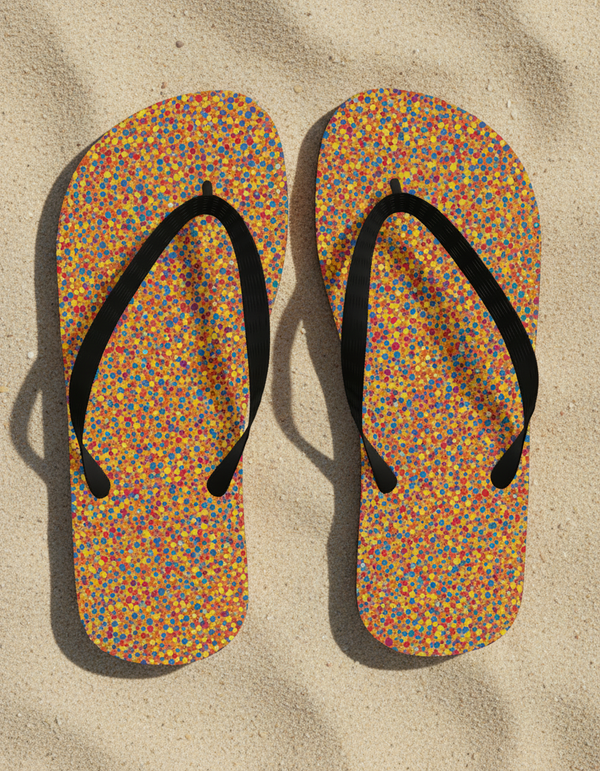 Kanoko flip-flops
