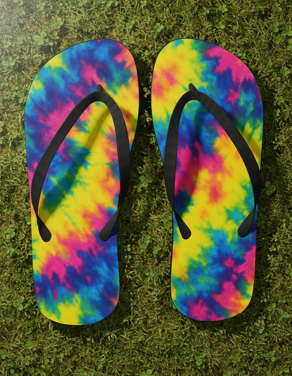Celestial Dance Eclipse Flip Flops