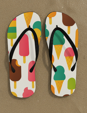 Ice Collection flip-flops