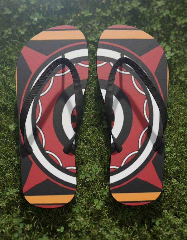 Torajan Collection flip flops