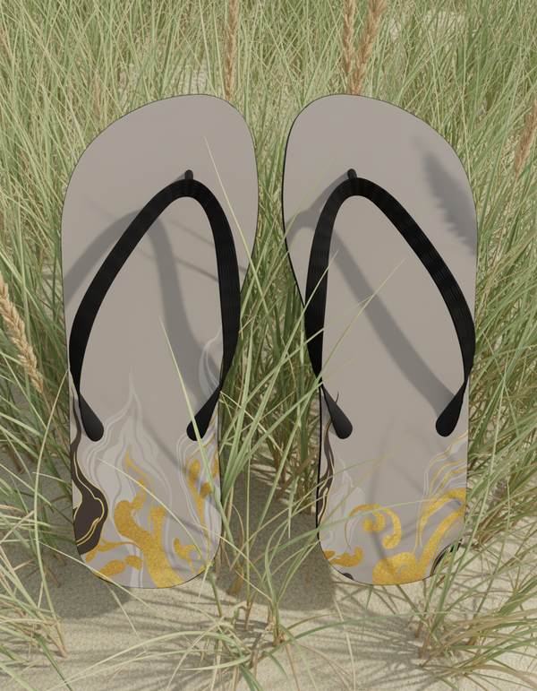 Liquid Marble flip flops