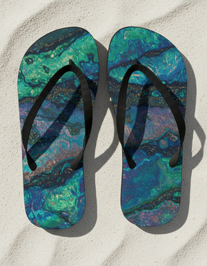 Lustre Flip Flops Flip Flops — Dripper