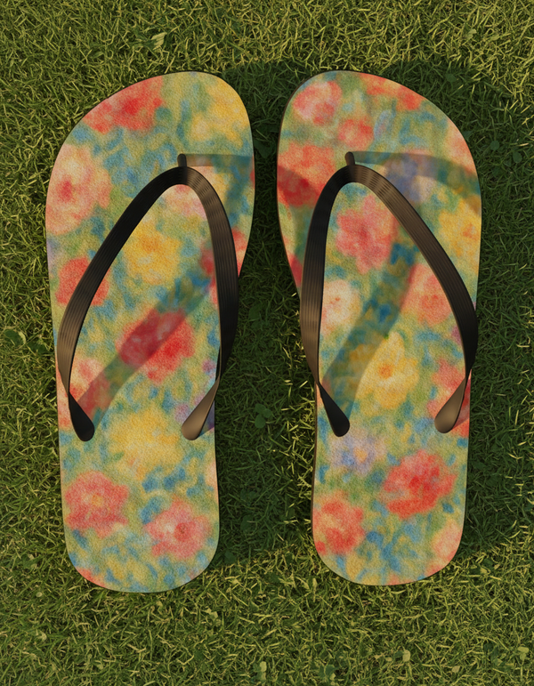 Elysian Bloom Flip Flops