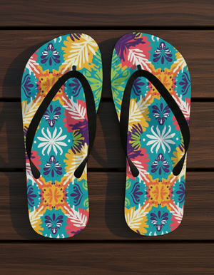 Kente Flip Flops Flip Flops — Dripper