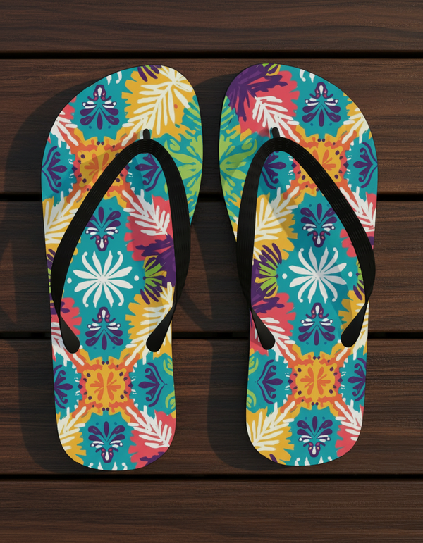 Flip Flops in Kente