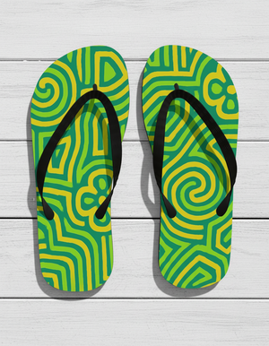 Zesty Flip Flops Flip Flops — Dripper