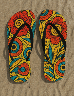 Ankara Collection flip-flops