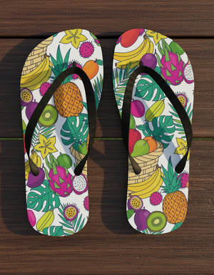 Tropical Collection flip-flops