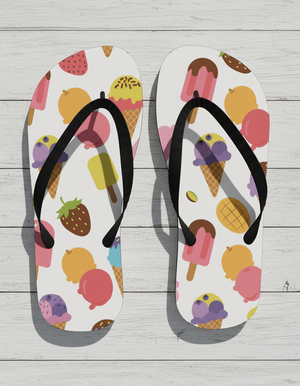 Sorbet flip flops