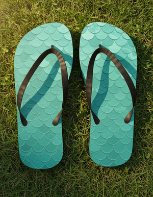 Coral Flip Flops Flip Flops — Dripper