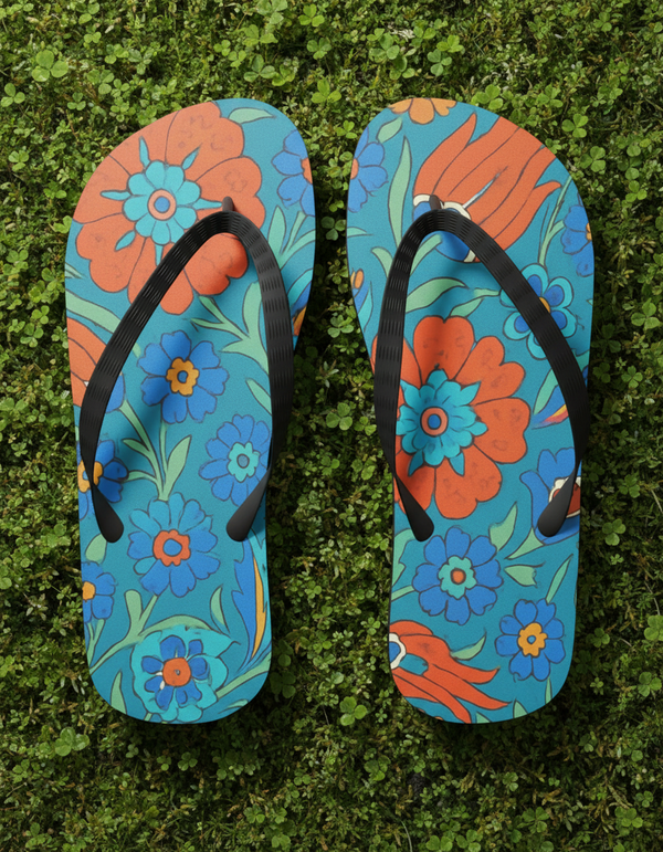Iznik Collection flip flops