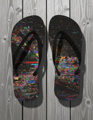 Fracture Flip Flops bikini — Dripper