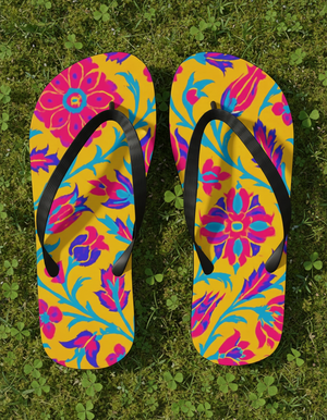 Kaleidoscope flip flops