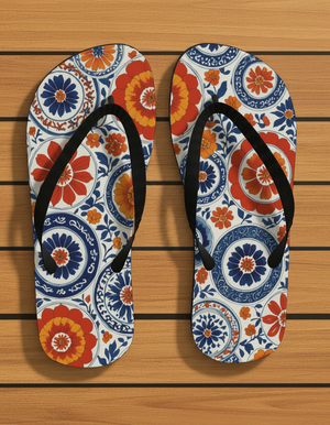 Chinese Collection flip-flops