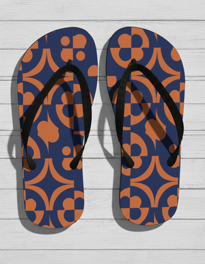 Kaleido flip flops