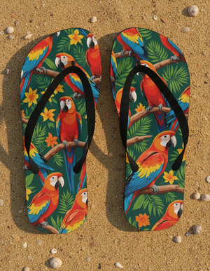 Parrot Collection flip-flops