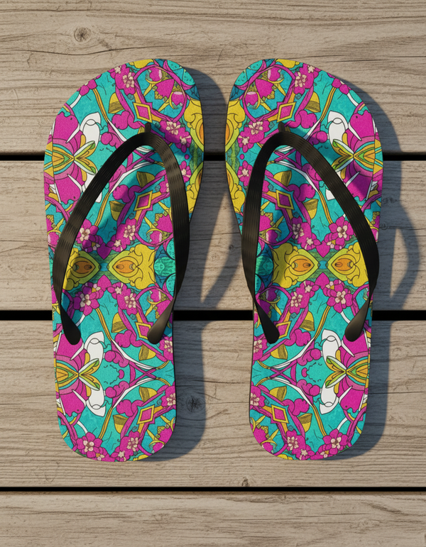 Japanese Collection flip flops